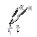 Bracom Dual Aluminum Interactive Counterbalance Monitor Arm for most 13-32 Monitors Desk Mount