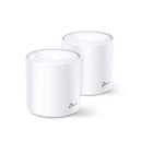 TP-Link Deco X60 Wi-Fi 6 Whole-Home Mesh System - 2 Pack, MU-MIMO, Dual-Band AC3000, Parental Controls, Antivirus, QOS