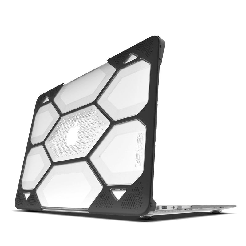 iBenzer Hexpact Protective Case For Apple Macbook Air 13" Thunderbolt 2018 A1932 - Clear