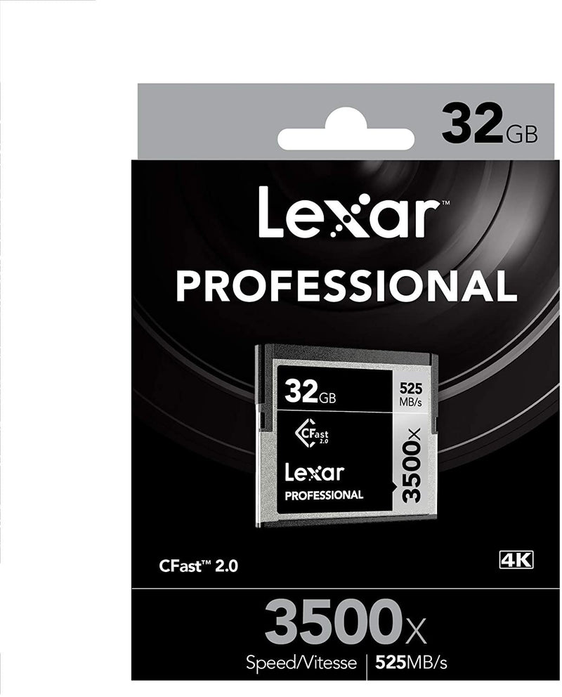 Lexar Professional 3500x 64GB CFast Compact Flash 2.0 Card*