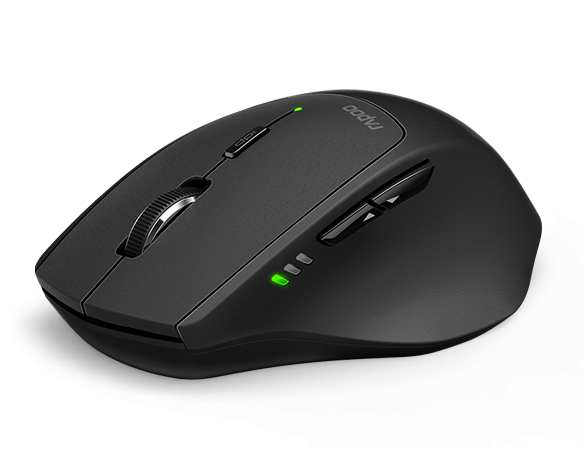 Rapoo MT550 multi-mode Wireless Optical Mouse black Switch between Bluetooth 3.0, 4.0 and 2.4G