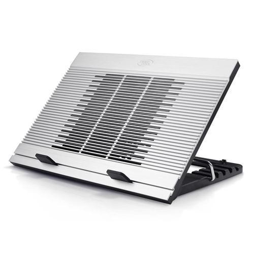 Deepcool N9 Notebook Cooler (Up To 17"), Angle Adjustable, Antislip, Aluminium, 18cm Fan, 3x USB