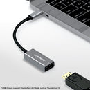mbeat Tough Link USB-C to DisplayPort Adapter - Space Grey