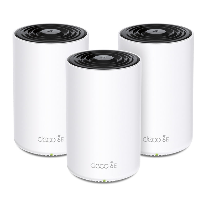 TP-Link Deco XE75 Pro AXE5400 Tri-Band Mesh Wi-Fi 6E System (3 Pack)