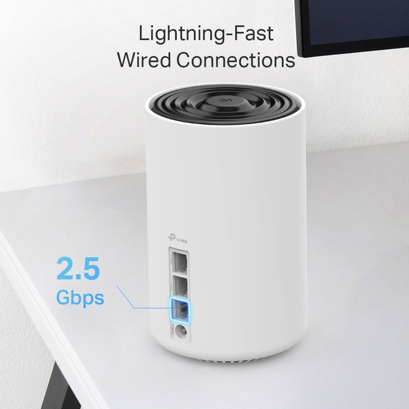 TP-Link Deco XE75 Pro AXE5400 Tri-Band Mesh Wi-Fi 6E System (2 Pack)