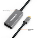 mbeat Tough Link USB-C to DisplayPort Adapter - Space Grey
