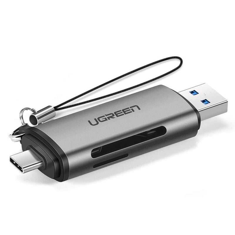 UGREEN USB-C TF + SD Card Reader with USB Power
